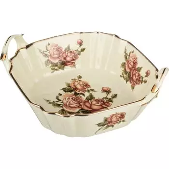 Фруктовница Корейская Роза (26х24х10 см)