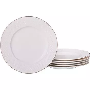 Тарелка десертная Диаманд Голд (19 см - 6 шт)