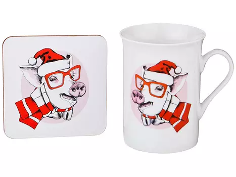 Кружка с подставкой Alexis (300 мл)