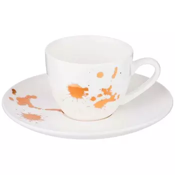 Кофейная пара Motion цвет: золотой (90 мл)