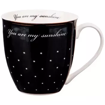 Кружка Grand цвет: черный (580 мл)