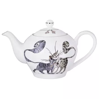 Чайник заварочный Котики (600 мл)