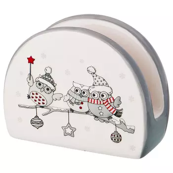 Салфетница Совята (10х8х4 см)