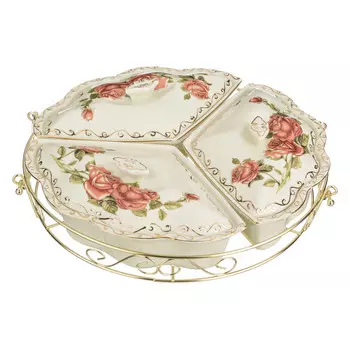 Менажница Корейская Роза (8х34 см)