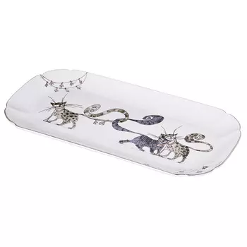 Блюдо Котики (28х15 см)