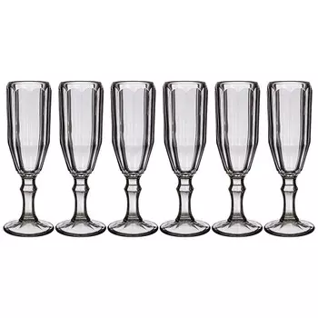 Набор бокалов для шампанского Рока (150 мл - 6 шт)