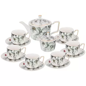 Чайный сервиз Райские яблочки (14 предметов)