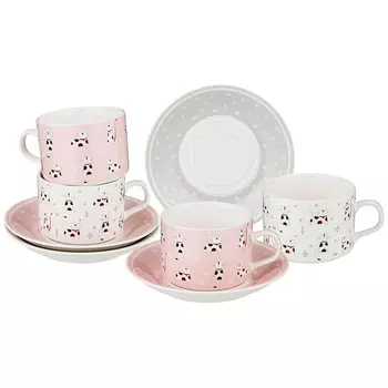 Чайный набор Котомания (170 мл, 8 предметов)