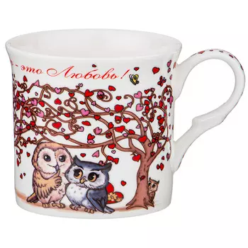 Кружка Дерево сердец (325 мл)