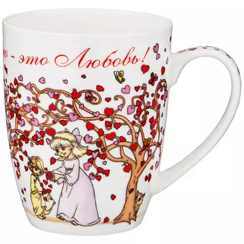 Кружка Дерево сердец (400 мл)