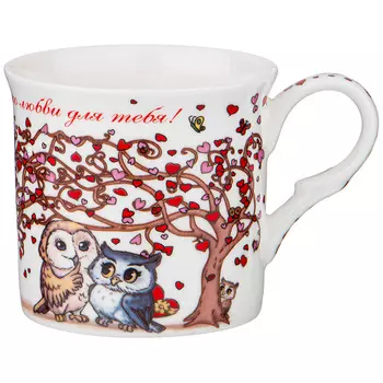 Кружка Дерево сердец (325 мл)