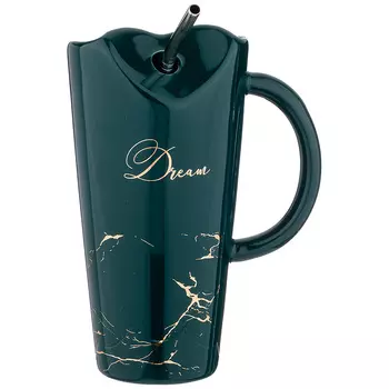 Кружка Break time цвет: зеленый (480 мл)