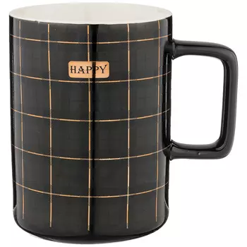 Кружка Кофемания цвет: черный (400 мл)