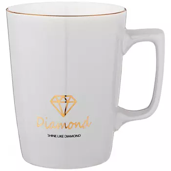 Кружка Break time цвет: серый (400 мл)