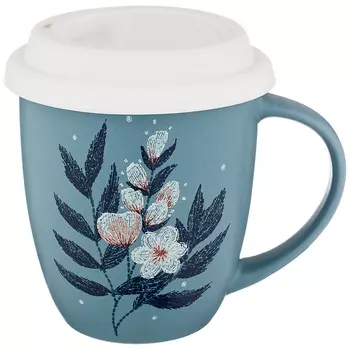 Кружка Кофемания цвет: синий (370 мл)