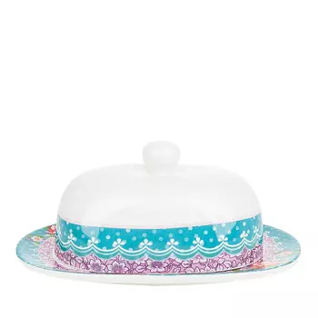 Масленка Цветочные Кружева (9х13х20 см)