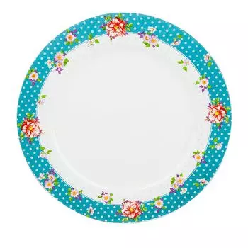 Тарелка Цветочные Кружева (27 см)