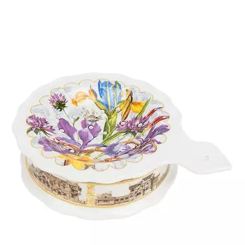 Подставка под чайный пакетик Ирис (3х10х13 см)