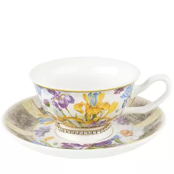 Чайная пара Ирис-Кристалл (180 мл)