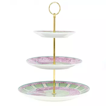 Тарелка-этажерка Кошки (26х34 см)