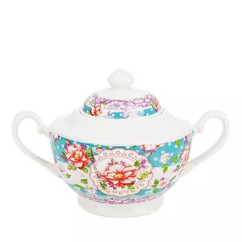 Сахарница Цветочные Кружева (11х12х18 см)