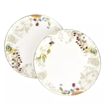 Набор из двух тарелок Шиповник (Набор)