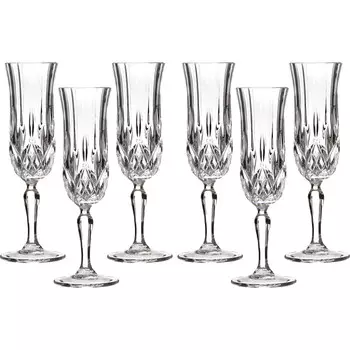 Набор бокалов для шампанского Jehovah (21 см - 6 шт)