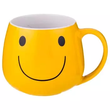 Кружка Веселый смайлик (9х8,2 см)