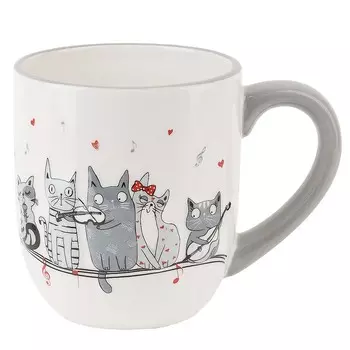 Кружка Кошачья симфония (500 мл)