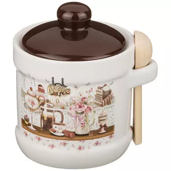 Сахарница с ложкой Oletta (11х12х13 см)