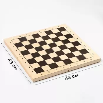 Шахматная доска (43х43х5 см)