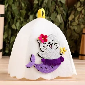 Шапка для бани Аттина (23х16 см)
