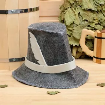 Шапка для бани Охотничья (29х20 см)