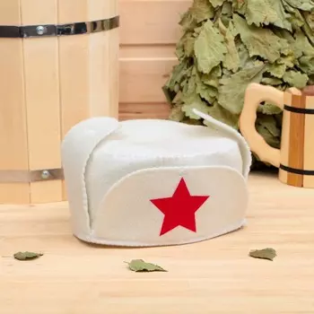 Шапка для бани Ушанка (31 см)