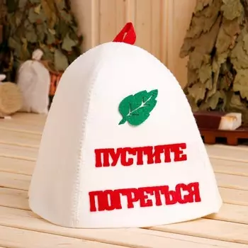 Шапка Пустите погреться (26 см)