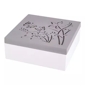 Шкатулка Бабочки (16х16х8 см)