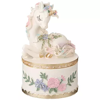 Шкатулка Единорог (7х7х11 см)