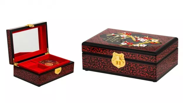 Шкатулка Сакура (21х14х7 см)