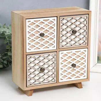 Шкатулка Сетка (10х22х25 см)