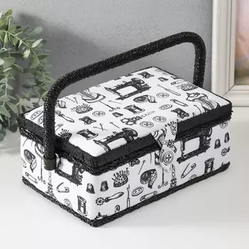 Шкатулка Швейные атрибуты (24х16х11 см)