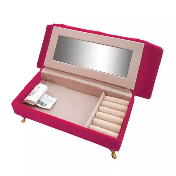 Шкатулка Sophie цвет: розовый (24х10х15 см)