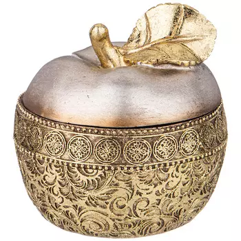 Шкатулка Яблоко (10х10х10 см)