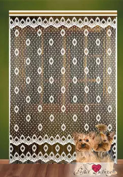 Нитяные шторы Carli цвет: белый (165х250 см - 1 шт)