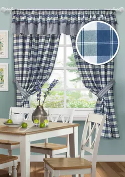 Шторы с ламбрекеном Vivien (136х186 см - 2 шт)