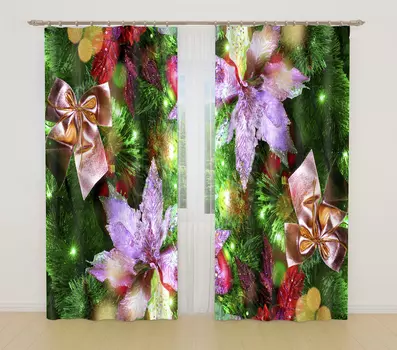 Шторы Сирень
