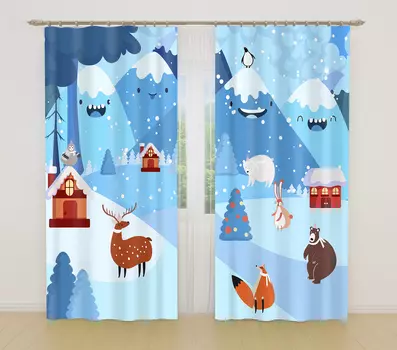 Шторы Сирень