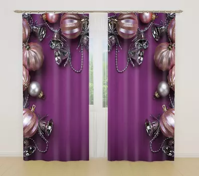 Шторы Сирень