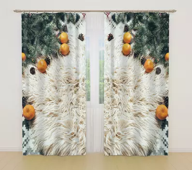 Шторы Сирень