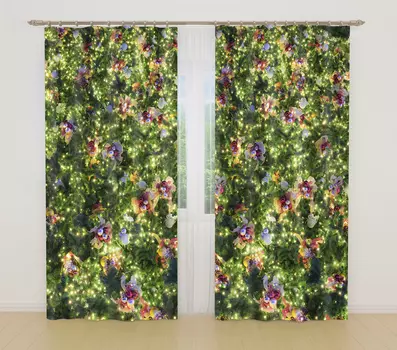 Шторы Сирень