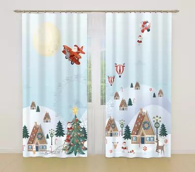 Шторы Сирень